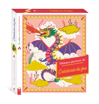 Picture of Les ateliers de Mathilde Bourgon - peinture 3D Créatures du feu - boite avec accessoires