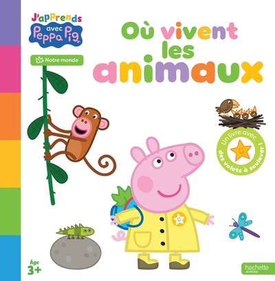 Picture of Peppa Pig - J'apprends avec Peppa - Où vivent les animaux