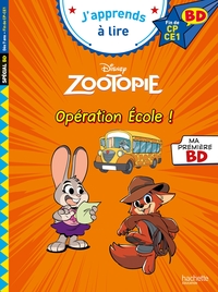 Picture of Disney BD Fin de CP-CE1 - Zootopie - Opération école !