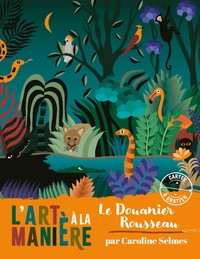Picture of L'art à la manière du Douanier Rousseau - Cartes à gratter  - pochette avec accessoires