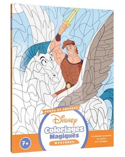 Picture of DISNEY - Coloriages Magiques - Mystères (7+) - Héros et Chevaux