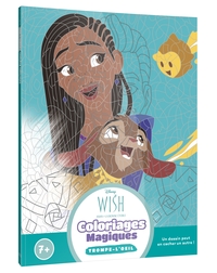 Picture of WISH, ASHA ET LA BONNE ÉTOILE - Coloriages Magiques - Trompe l'oeil (7+) - Disney