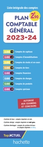 Image de Plan comptable 2023 - 2024 (autorisé aux examens et concours)