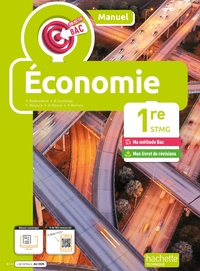 Picture of Objectif Bac Économie 1re STMG (manuel) - Ed. 2024