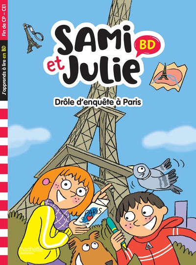 Picture of Sami et Julie BD Fin de CP-CE1 - Drôle d'enquête à Paris