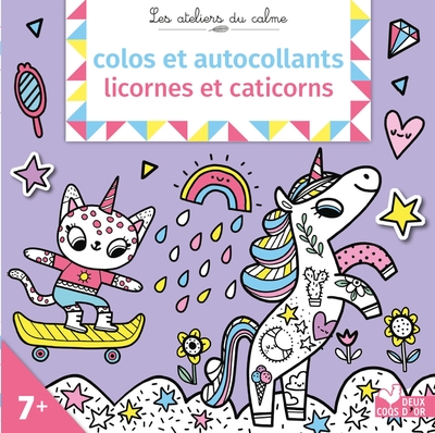 Picture of colos et autocollants licornes et caticorns