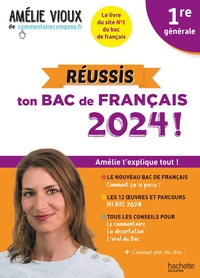 Picture of Réussis ton Bac de français 2024 avec Amélie Vioux 1re générale