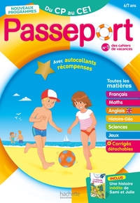 Picture of Passeport - Du CP au CE1 6/7 ans - Cahier de vacances 2025