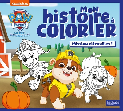 Picture of La Pat' Patrouille - Mon histoire à colorier - Mission citrouilles !
