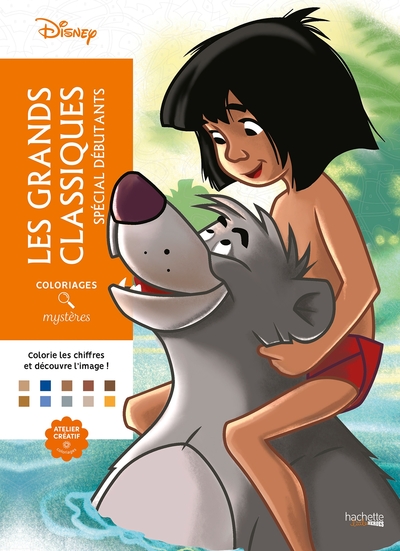 Picture of Coloriages mystères Disney - Grands classiques Spécial débutants