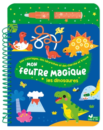 Picture of Mon feutre magique dinosaures - avec feutre à réservoir d'eau