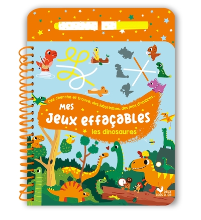 Image de Mes jeux effaçables - Les dinosaures