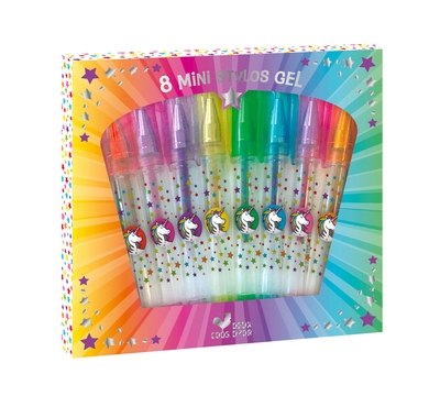 Picture of 8 mini stylos gels