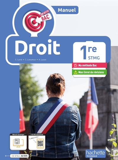 Image de Objectif Bac Droit 1re STMG (manuel) - éd. 2024