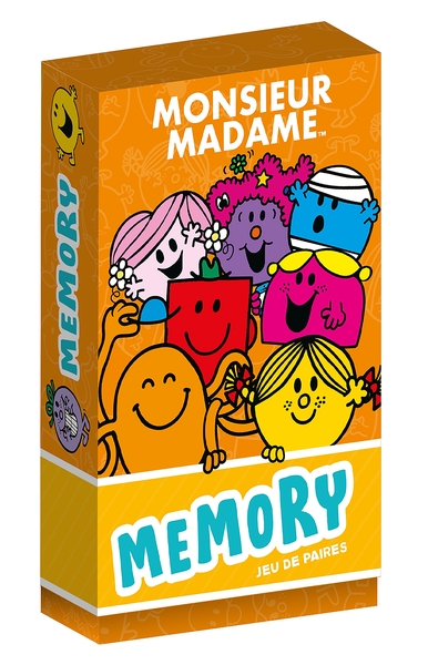 Image de Les Monsieur Madame - Boîte de cartes - Memory