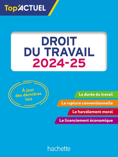 Image de Top'Actuel Droit du travail 2024-2025