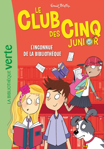 Image de Le Club des Cinq Junior 16 - L'inconnue de la Bibliothèque