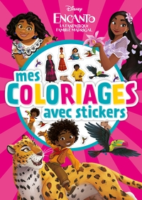 Image de ENCANTO, LA FANTASTIQUE FAMILLE MADRIGAL - Mes coloriages avec stickers - Disney