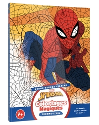 Picture of SPIDER-MAN - Coloriages magiques - Trompe-l'oeil (7+) - Héros contre Vilains - MARVEL