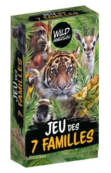 Picture of Wild Immersion - Boîte de cartes  - Jeu des 7 familles