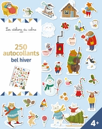 Image de 250 autocollants - Bel Hiver