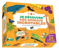 Picture of Je découvre des animaux incroyables - coffret avec lampe