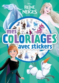 Image de LA REINE DES NEIGES - Mes Coloriages avec stickers - Disney