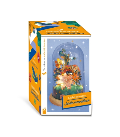 Picture of Les ateliers de Mathilde Bourgon - globe lumineux Oiseau merveilleux - coffret avec accessoires