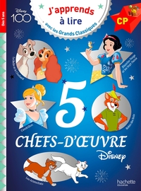 Image de Disney -  5 chefs-d'oeuvre de Disney, Niveau CP