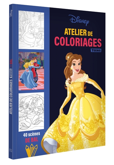 Picture of DISNEY TEENS - Atelier de coloriages - Scènes de Bal