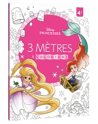 Picture of DISNEY PRINCESSES - 3 mètres à colorier - Frise à déplier (4+)