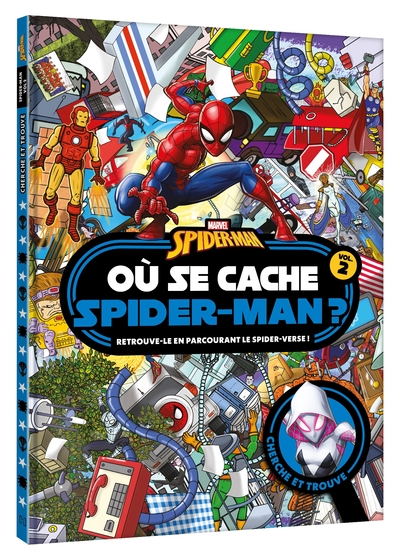 Image de SPIDER-MAN - Où se cache Spider-Man ? vol.2 - Cherche et trouve - MARVEL