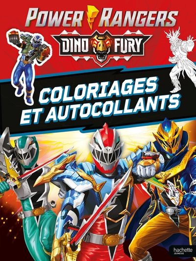 Image de Power Rangers - Coloriages et autocollants