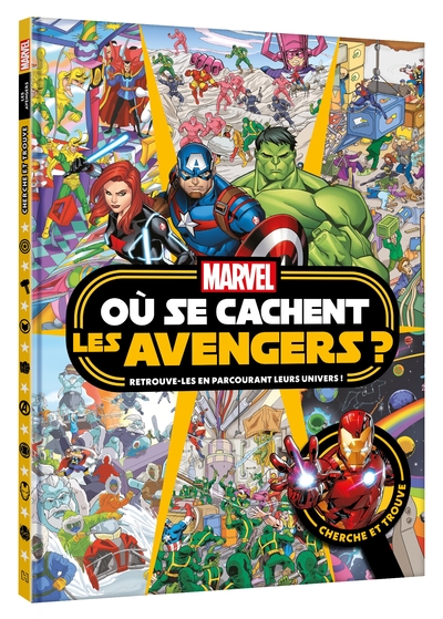 Image de MARVEL - Où se cachent les Avengers ? - Cherche et trouve