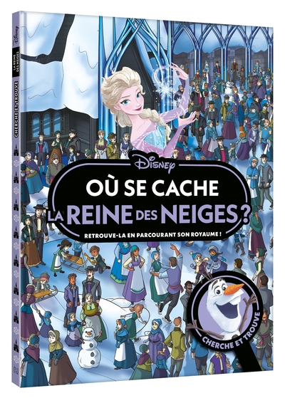 Image de LA REINE DES NEIGES - Où se cache La Reine des Neiges ? -  Cherche et Trouve - Disney