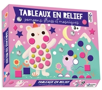 Image de Pompons, gommettes mousse et strass - animaux du froid - coffret avec accessoires
