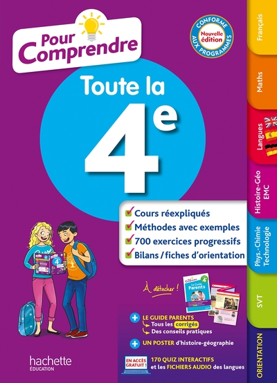 Image de Pour Comprendre Toutes Les Matières 4E