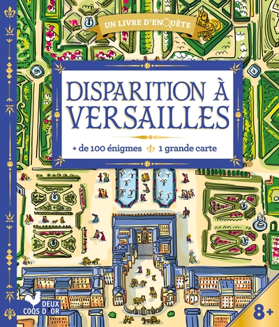 Picture of Disparition à Versailles - livre avec carte