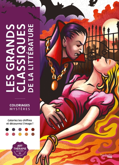Image de Coloriages mystères - Les grands classiques de la littérature