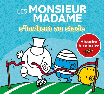 Image de Les Monsieur Madame s'invitent au stade - Histoire à colorier