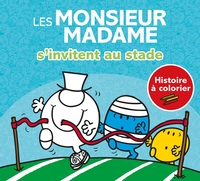 Image de Les Monsieur Madame s'invitent au stade - Histoire à colorier