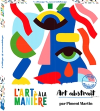 Image de L'art à la manière Art abstrait - Collage et assemblage - boîte avec accessoires