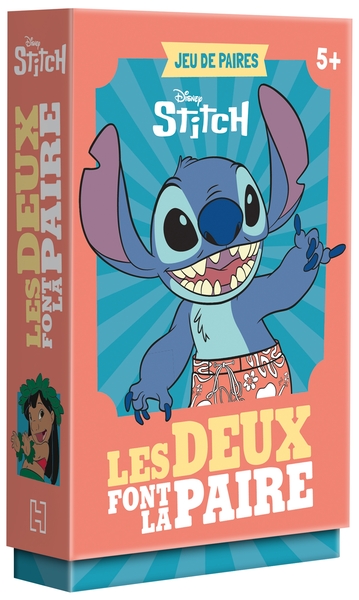 Picture of STITCH - Jeu de cartes - Les Deux font la paire