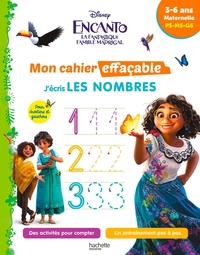 Picture of Disney - Encanto - Mon cahier effaçable - J'écris les nombres et je compte (3-6 ans)