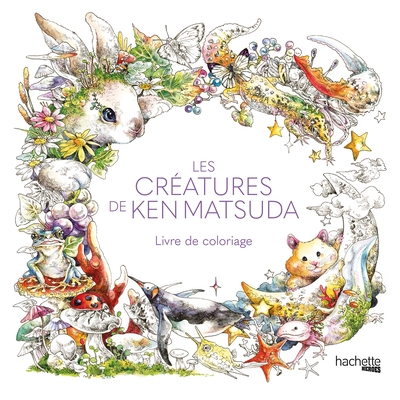 Picture of Les créatures de Ken Matsuda - Livre de coloriage