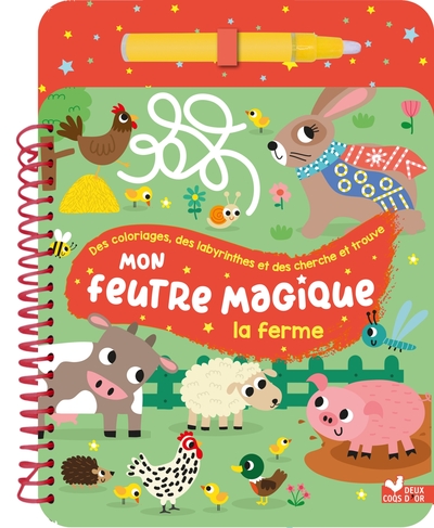 Picture of Mon feutre magique la ferme - avec feutre à réservoir d'eau