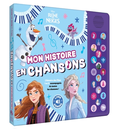 Picture of LA REINE DES NEIGES 1 et 2 - Livre sonore - Mon Histoire en Chansons - Disney