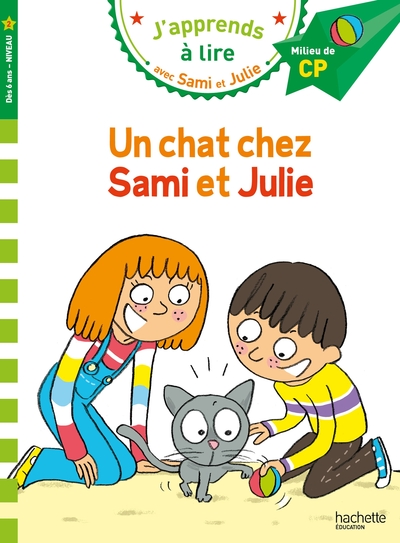 Image de Sami et Julie CP Niveau 2 Un chat chez Sami et Julie