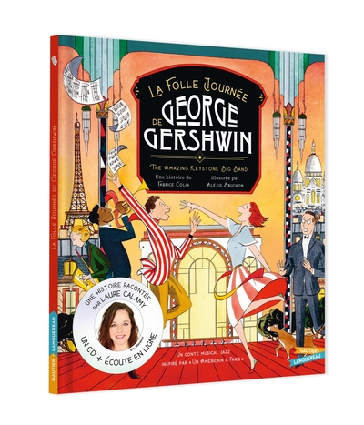 Picture of La Folle Journée de George Gershwin - livre-CD