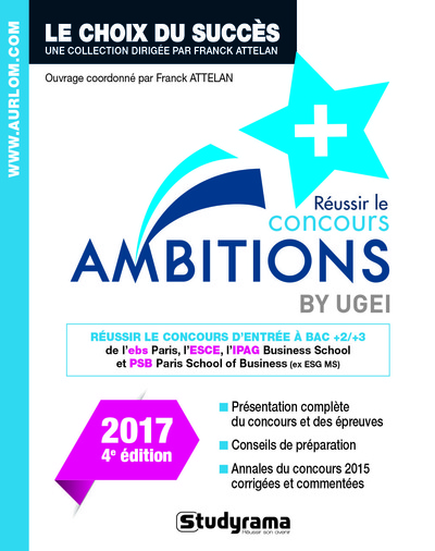 Picture of Réussir le concours ambitions ° 2017